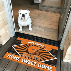 AFL Greater Western Sydney Giants Custom Name New Edition Rubber Doormat