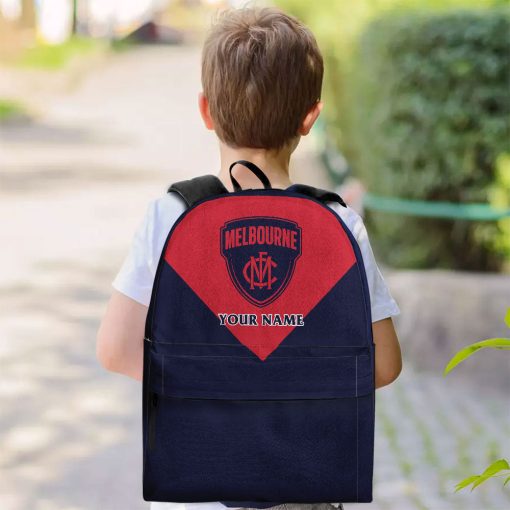 AFL Melbourne Demons Custom Name 2023 Home Jersey Backpack