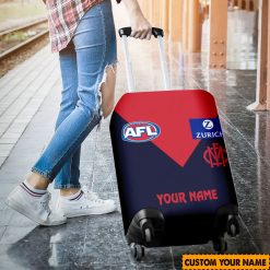 AFL Melbourne Demons Custom Name 2024 Home Jersey Luggage Cover