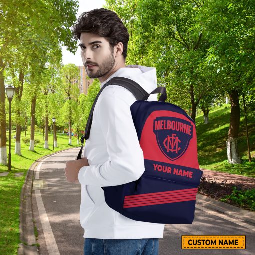 AFL Melbourne Demons Custom Name Gift For Fans Backpack