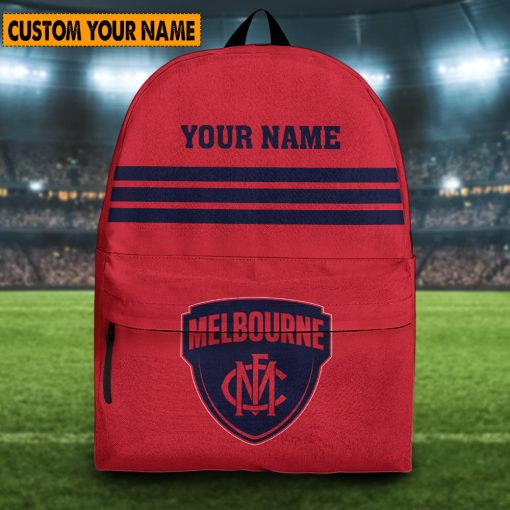 AFL Melbourne Demons Custom Name New Edition Backpack
