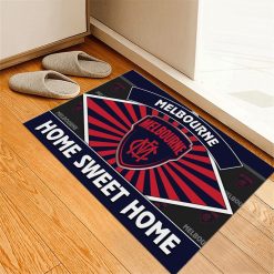 AFL Melbourne Demons Custom Name New Edition Rubber Doormat