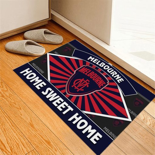 AFL Melbourne Demons Custom Name New Edition Rubber Doormat