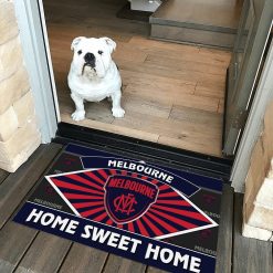 AFL Melbourne Demons Custom Name New Edition Rubber Doormat