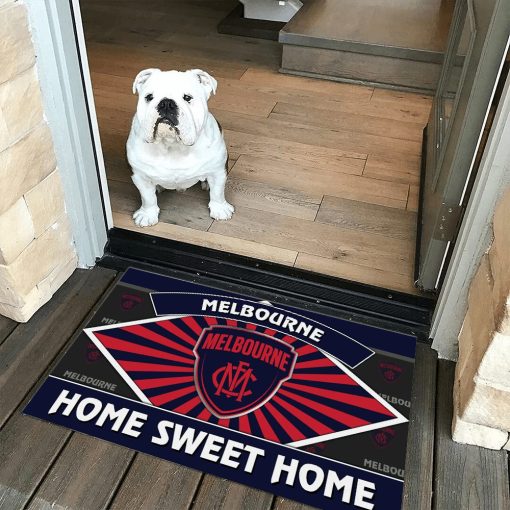 AFL Melbourne Demons Custom Name New Edition Rubber Doormat