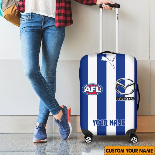 AFL North Melbourne Kangaroos Custom Name 2024 Home Jersey Luggage Cover