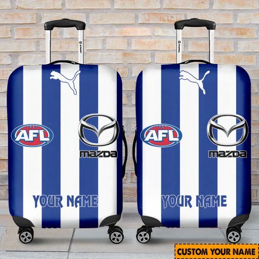 AFL North Melbourne Kangaroos Custom Name 2024 Home Jersey Luggage Cover