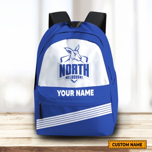 AFL North Melbourne Kangaroos Custom Name Gift For Fans Backpack