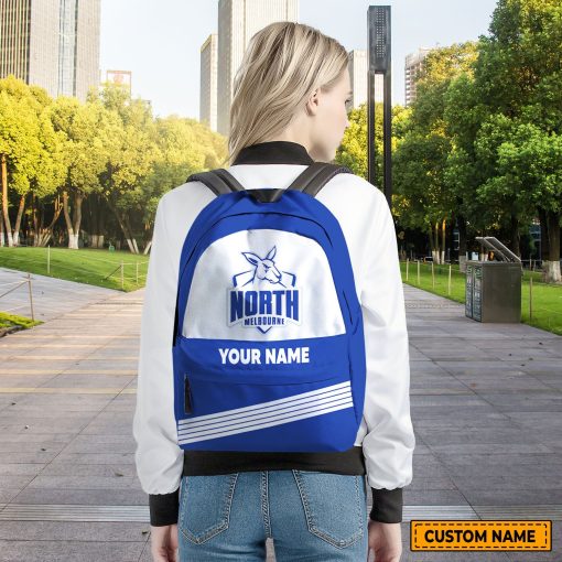 AFL North Melbourne Kangaroos Custom Name Gift For Fans Backpack