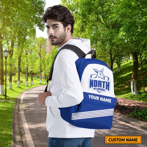 AFL North Melbourne Kangaroos Custom Name Gift For Fans Backpack