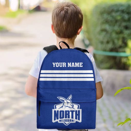 AFL North Melbourne Kangaroos Custom Name New Edition Backpack