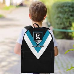 AFL Port Adelaide Custom Name 2023 Home Jersey Backpack
