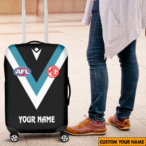AFL Port Adelaide Custom Name 2024 Home Jersey Luggage Cover