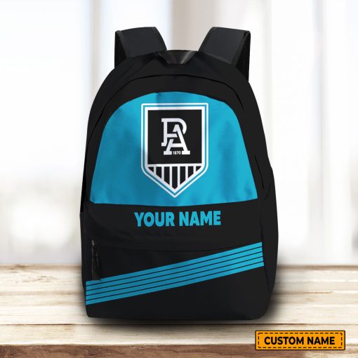 AFL Port Adelaide Custom Name Gift For Fans Backpack