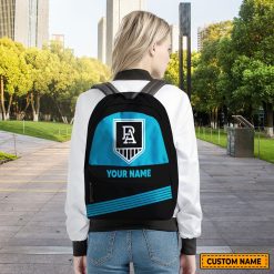 AFL Port Adelaide Custom Name Gift For Fans Backpack
