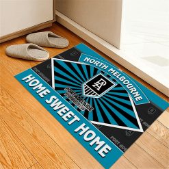 AFL Port Adelaide Custom Name New Edition Rubber Doormat