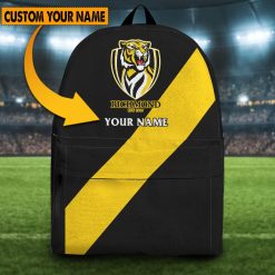 AFL Richmond Tigers Custom Name 2023 Home Jersey Backpack