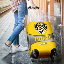 AFL Richmond Tigers Custom Name Gift For Fans Luggage Cover