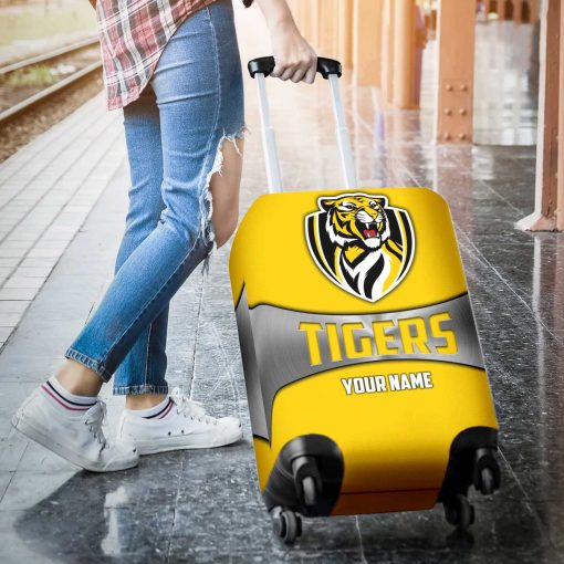AFL Richmond Tigers Custom Name Gift For Fans Luggage Cover
