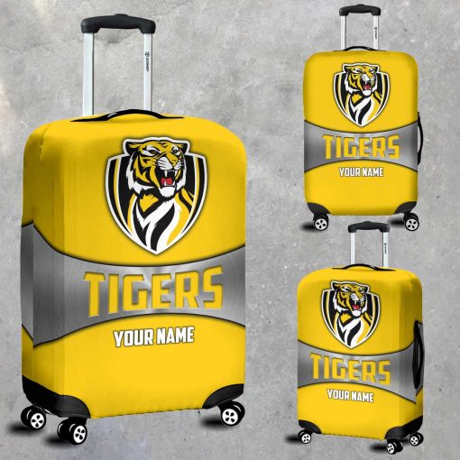 AFL Richmond Tigers Custom Name Gift For Fans Luggage Cover