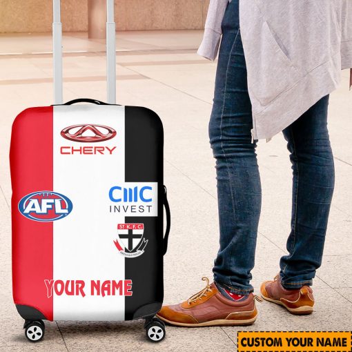 AFL St Kilda Saints Custom Name 2024 Home Jersey Luggage Cover