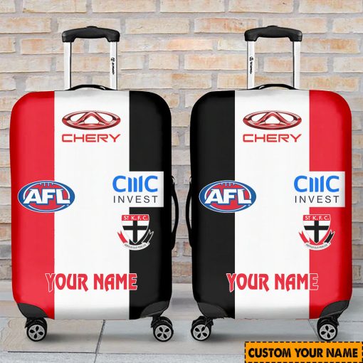 AFL St Kilda Saints Custom Name 2024 Home Jersey Luggage Cover