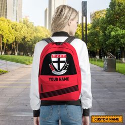 AFL St Kilda Saints Custom Name Gift For Fans Backpack