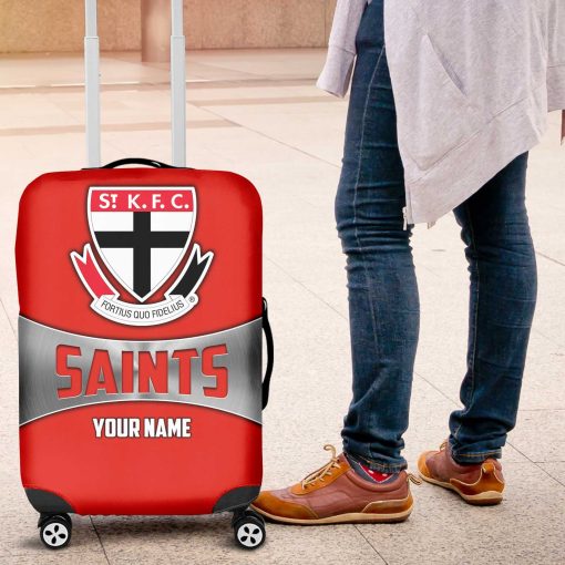 AFL St Kilda Saints Custom Name Gift For Fans Luggage Cover