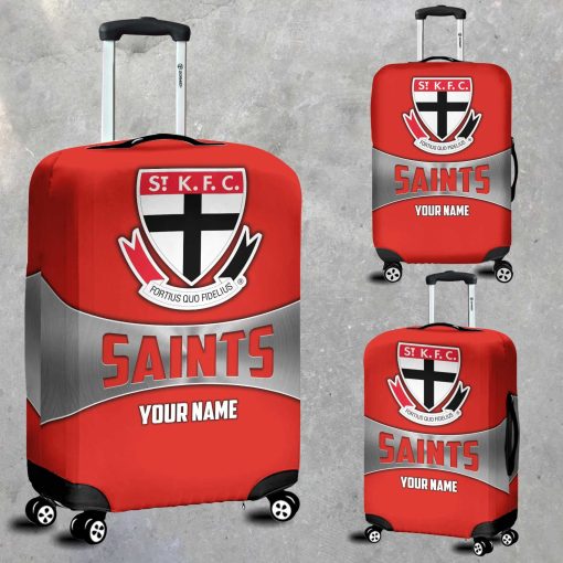 AFL St Kilda Saints Custom Name Gift For Fans Luggage Cover