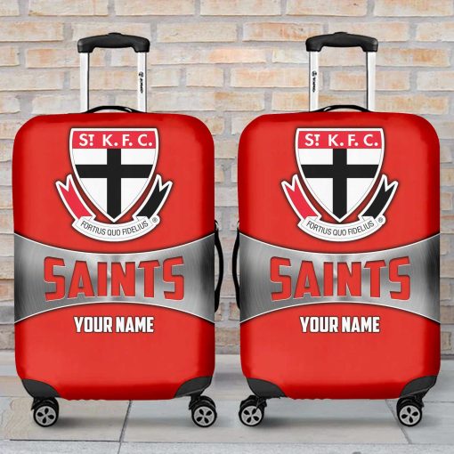 AFL St Kilda Saints Custom Name Gift For Fans Luggage Cover