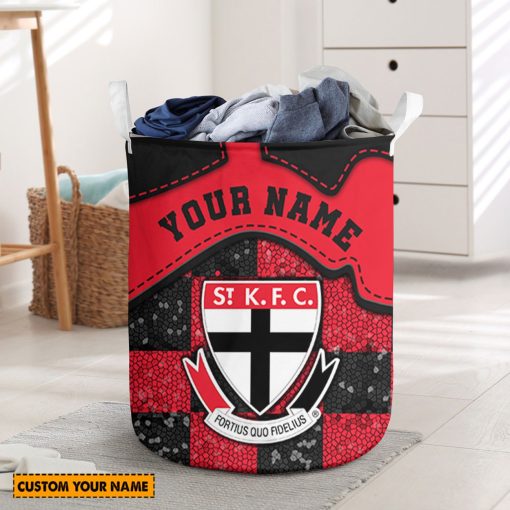 AFL St Kilda Saints Custom Name Limited Edition Laundry Basket