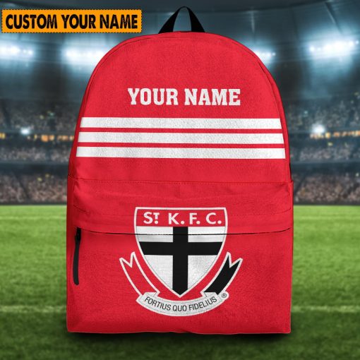 AFL St Kilda Saints Custom Name New Edition Backpack