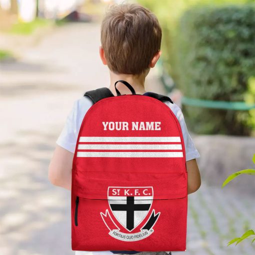 AFL St Kilda Saints Custom Name New Edition Backpack