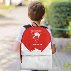AFL Sydney Swans Custom Name 2023 Home Jersey Backpack