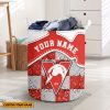 AFL Sydney Swans Custom Name Limited Edition Laundry Basket