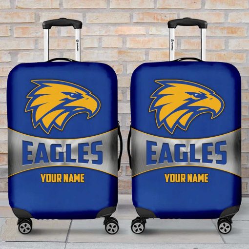 AFL West Coast Eagles Custom Name Gift For Fans Luggage Cover