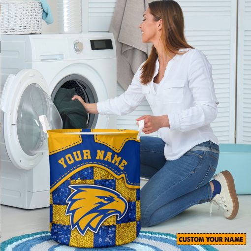 AFL West Coast Eagles Custom Name Limited Edition Laundry Basket