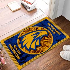 AFL West Coast Eagles Custom Name Limited Edition Rubber Doormat