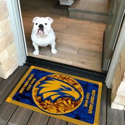 AFL West Coast Eagles Custom Name Limited Edition Rubber Doormat