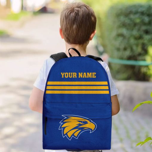 AFL West Coast Eagles Custom Name New Edition Backpack