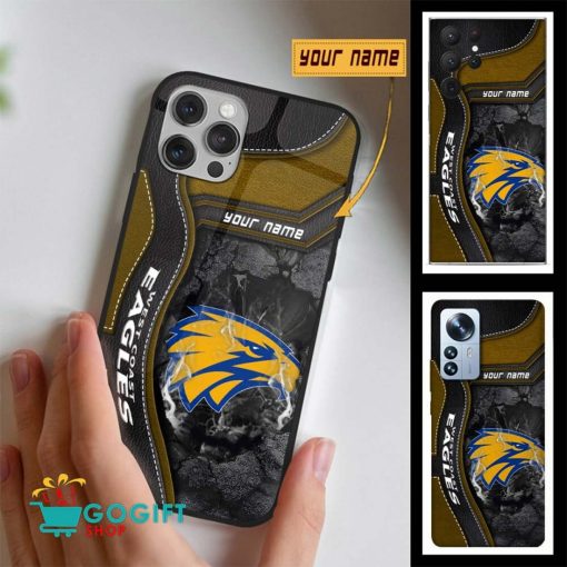 AFL West Coast Eagles Custom Name New Edition Phone Case
