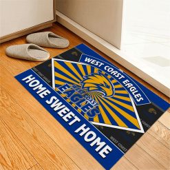 AFL West Coast Eagles Custom Name New Edition Rubber Doormat