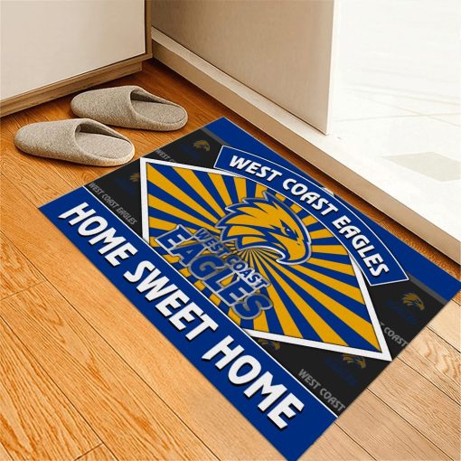AFL West Coast Eagles Custom Name New Edition Rubber Doormat