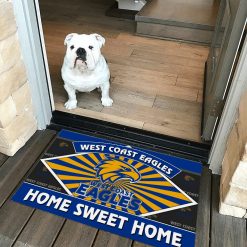 AFL West Coast Eagles Custom Name New Edition Rubber Doormat
