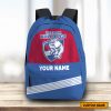 AFL Western Bulldogs Custom Name Gift For Fans Backpack