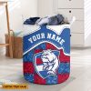 AFL Western Bulldogs Custom Name Limited Edition Laundry Basket