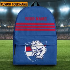 AFL Western Bulldogs Custom Name New Edition Backpack