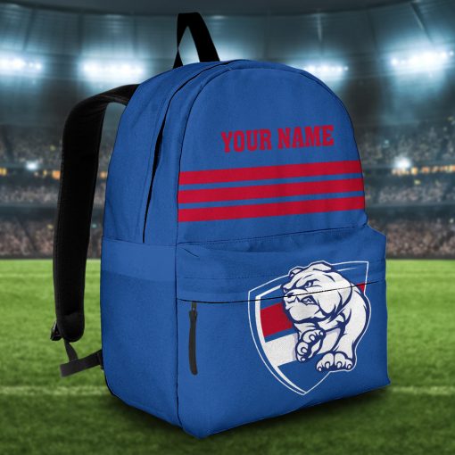 AFL Western Bulldogs Custom Name New Edition Backpack