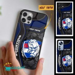 AFL Western Bulldogs Custom Name New Edition Phone Case