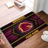 NRL Brisbane Broncos Custom Name Special Edition Rubber Doormat